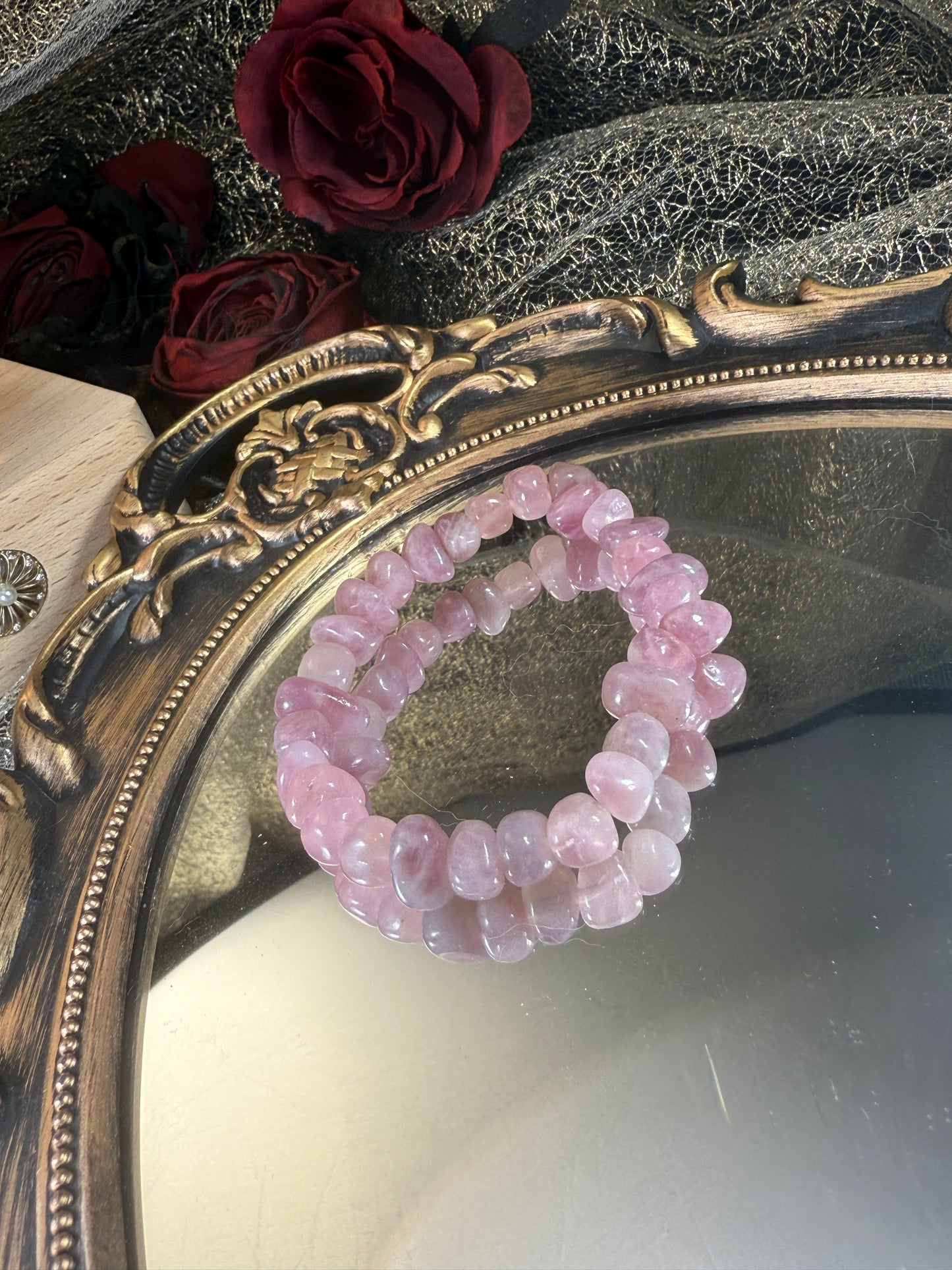 Madagascar Pink Quartz Bracelet